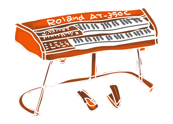 Roland AT-350Cイラスト